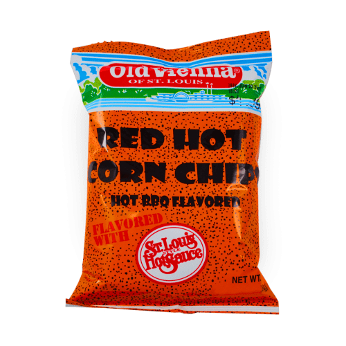Red Hot Corn Chips Old Vienna of St. Louis