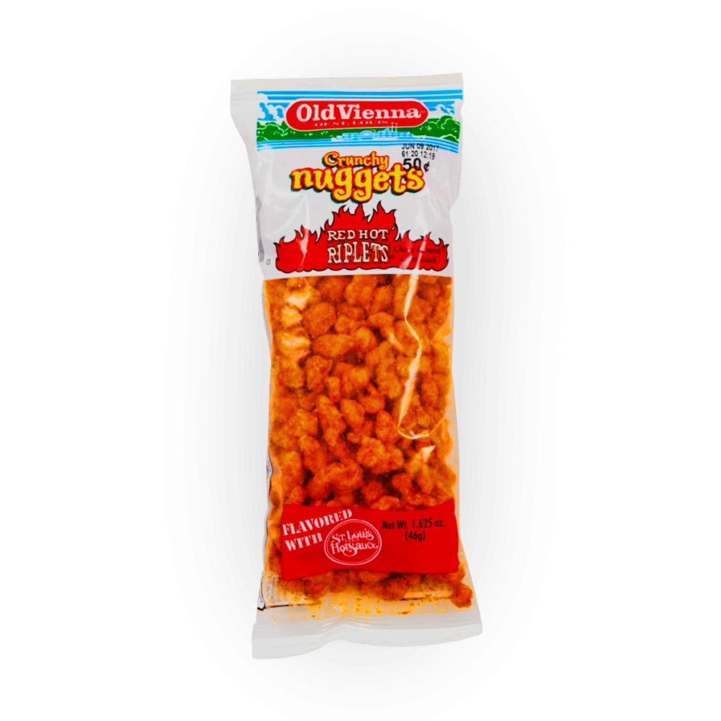 Red Hot Corn Chips Old Vienna of St. Louis