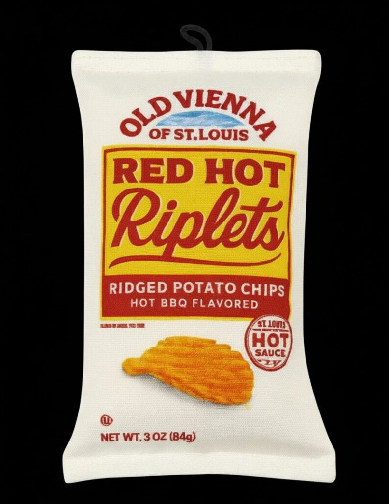 Red Hot Riplets Dog Toy - Old Vienna of St. Louis